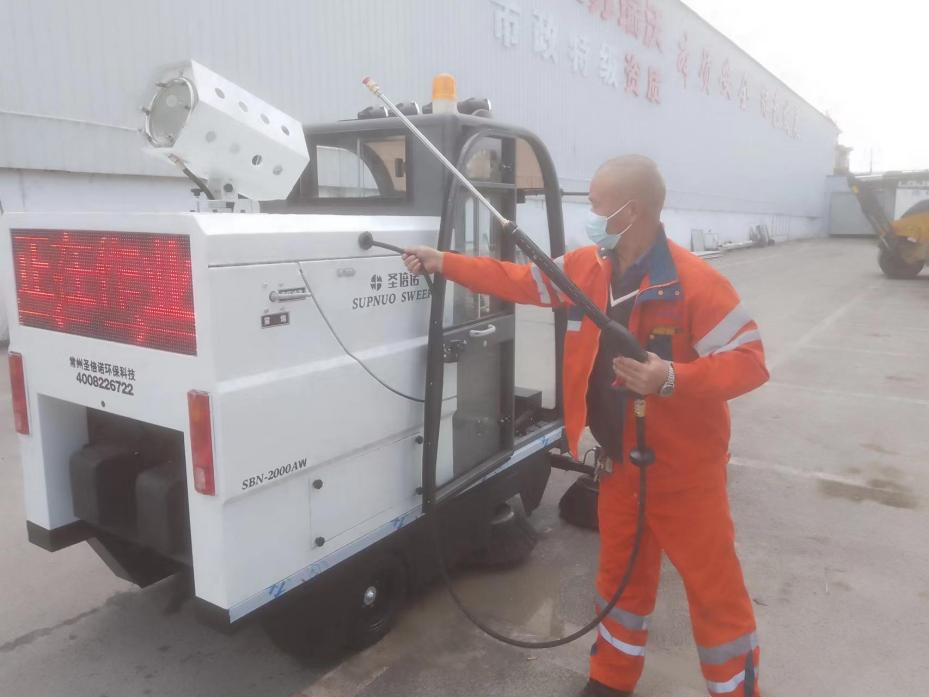 石河子龙马快速清扫车